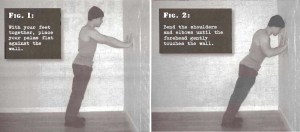 Flexion apoyada en pared (lagartija wall push up) calistenia entrenamiento de fuerza, entrenamiento de peso corporal, calisthenics, bodyweight training, stregth training. convict conditioning, paul coach wade
