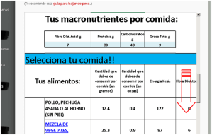 Imagen de tutorial para calculadora nutricional, buena nutricion, ejercicio fisico, bajar de peso, nutricion balanceada.