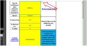 Imagen de tutorial para calculadora nutricional, buena nutricion, ejercicio fisico, bajar de peso, nutricion balanceada.