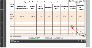 Imagen de tutorial para calculadora nutricional, buena nutricion, ejercicio fisico, bajar de peso, nutricion balanceada.