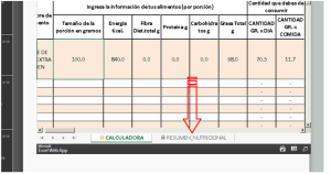 Imagen de tutorial para calculadora nutricional, buena nutricion, ejercicio fisico, bajar de peso, nutricion balanceada.