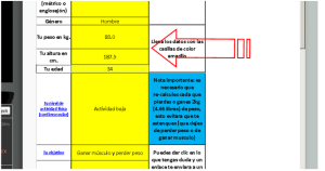 Imagen de tutorial para calculadora nutricional, buena nutricion, ejercicio fisico, bajar de peso, nutricion balanceada.