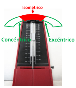INCREMENTO ISOMETRICO - METRONOMO